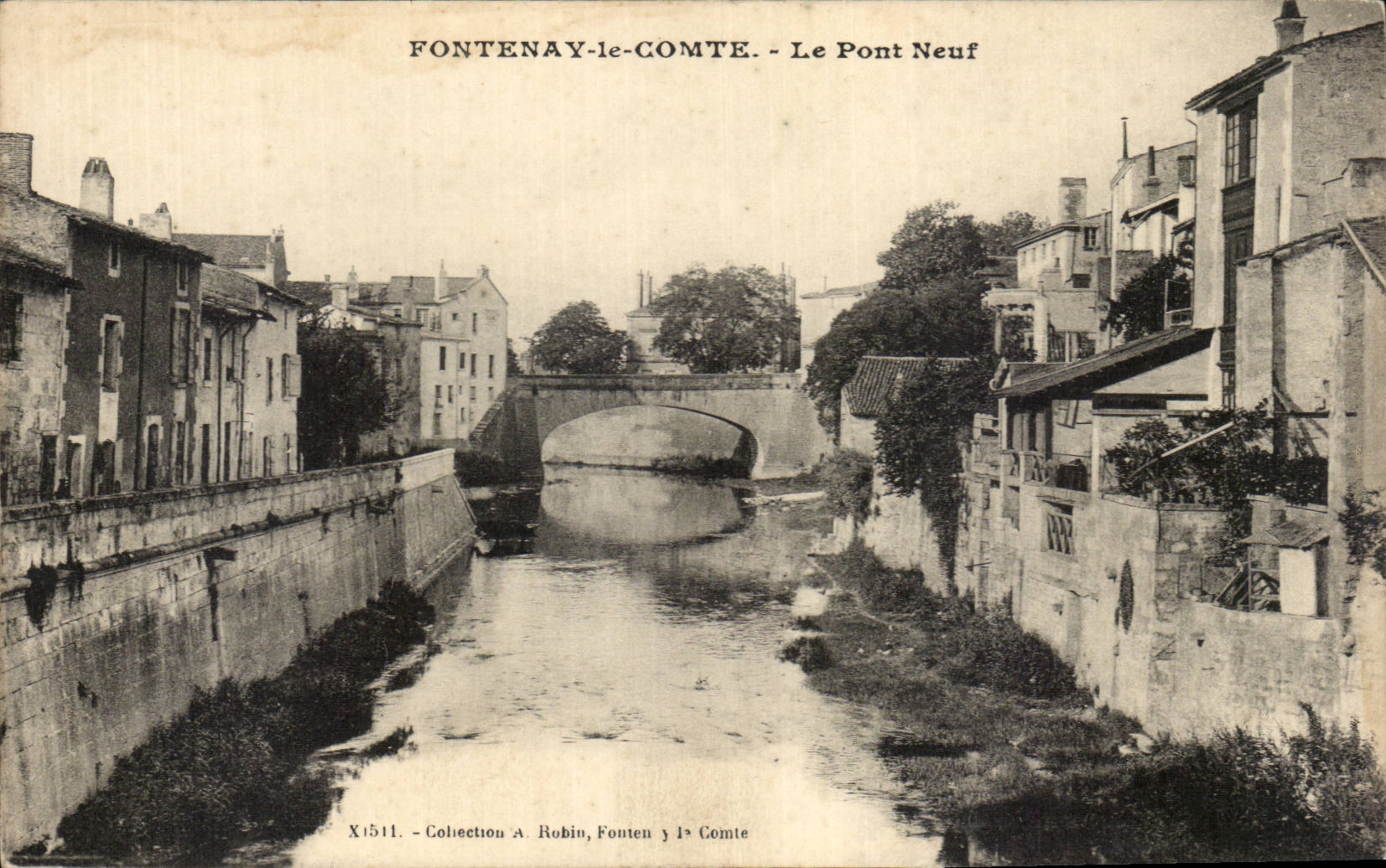 CPA Fontenay the Count the new bridge