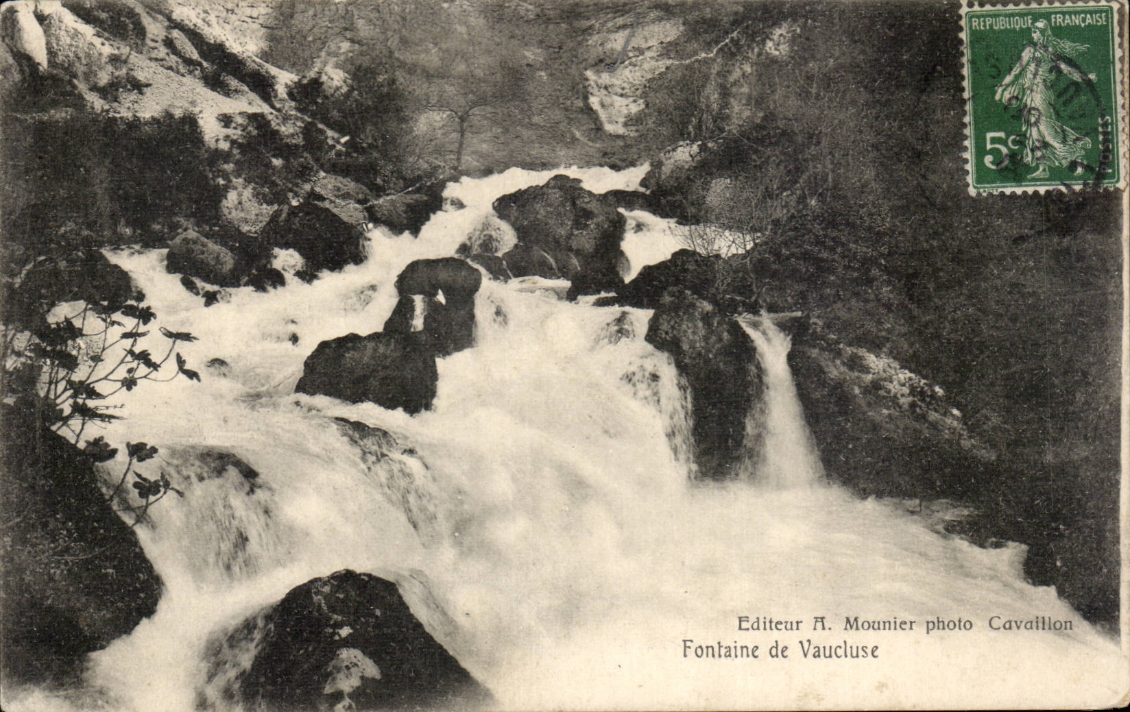 CPA Brunnen von Vaucluse