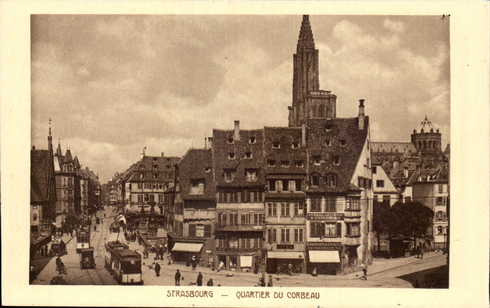 CPA Strasbourg District of the corbel