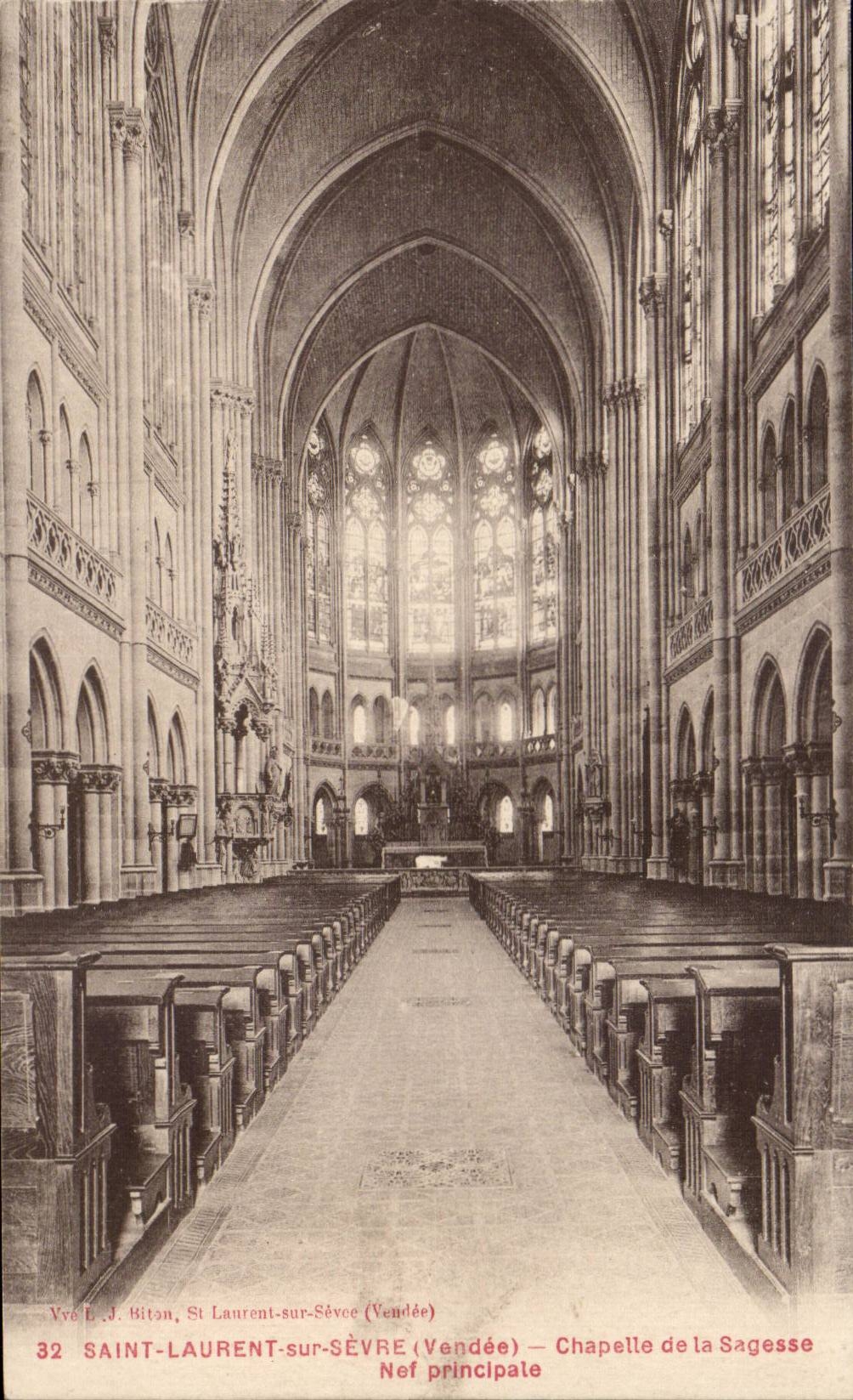 CPA Saint Laurent trennt an Wolbung von HauptNef Klugheit