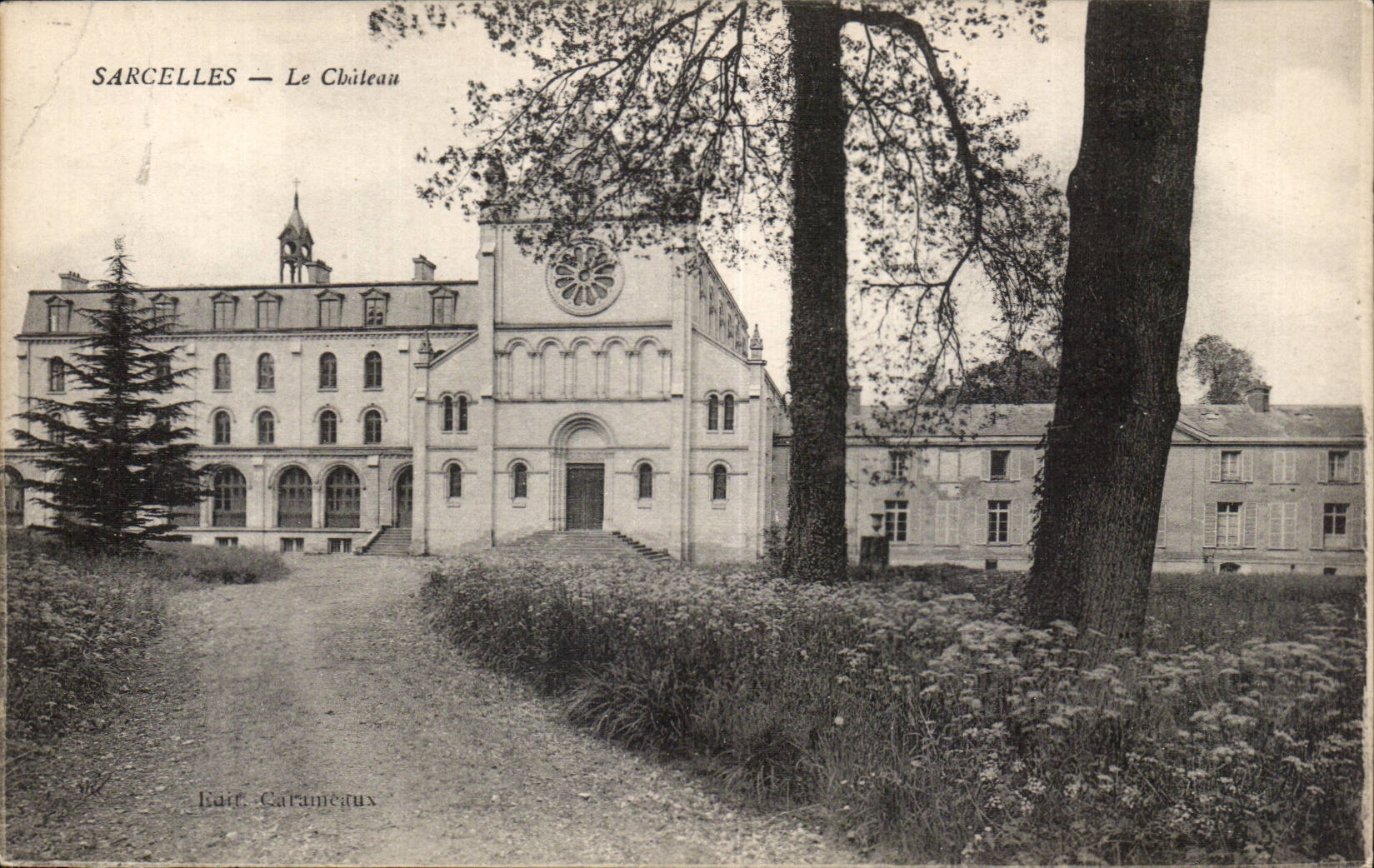 CPA Sarcelles the castle