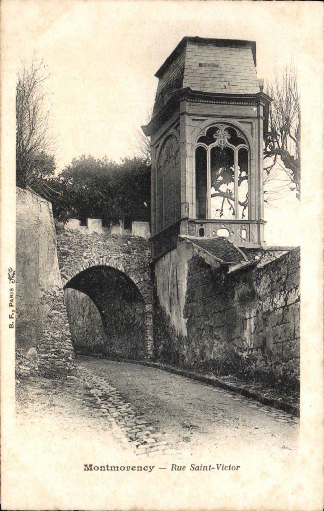 CPA Montmorency Street Saint Victor