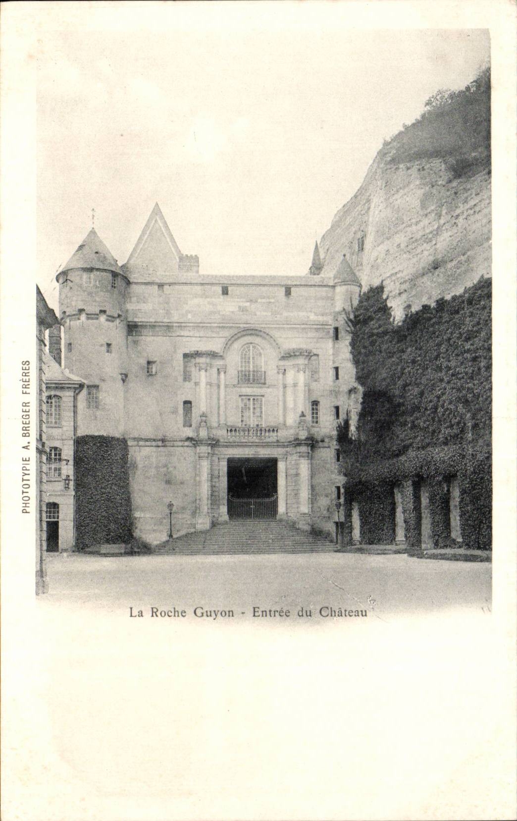 CPA the Guyon Rock Entrance of the castle