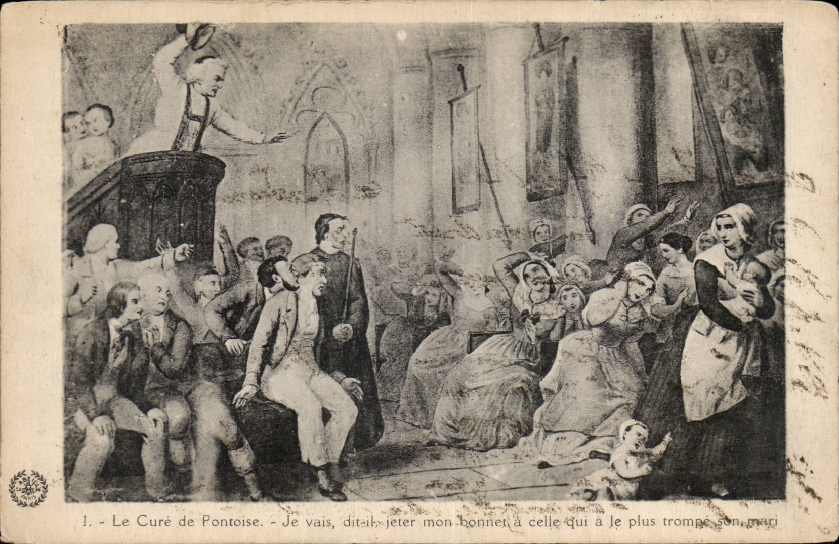 CPA saubert ihn von Pontoise