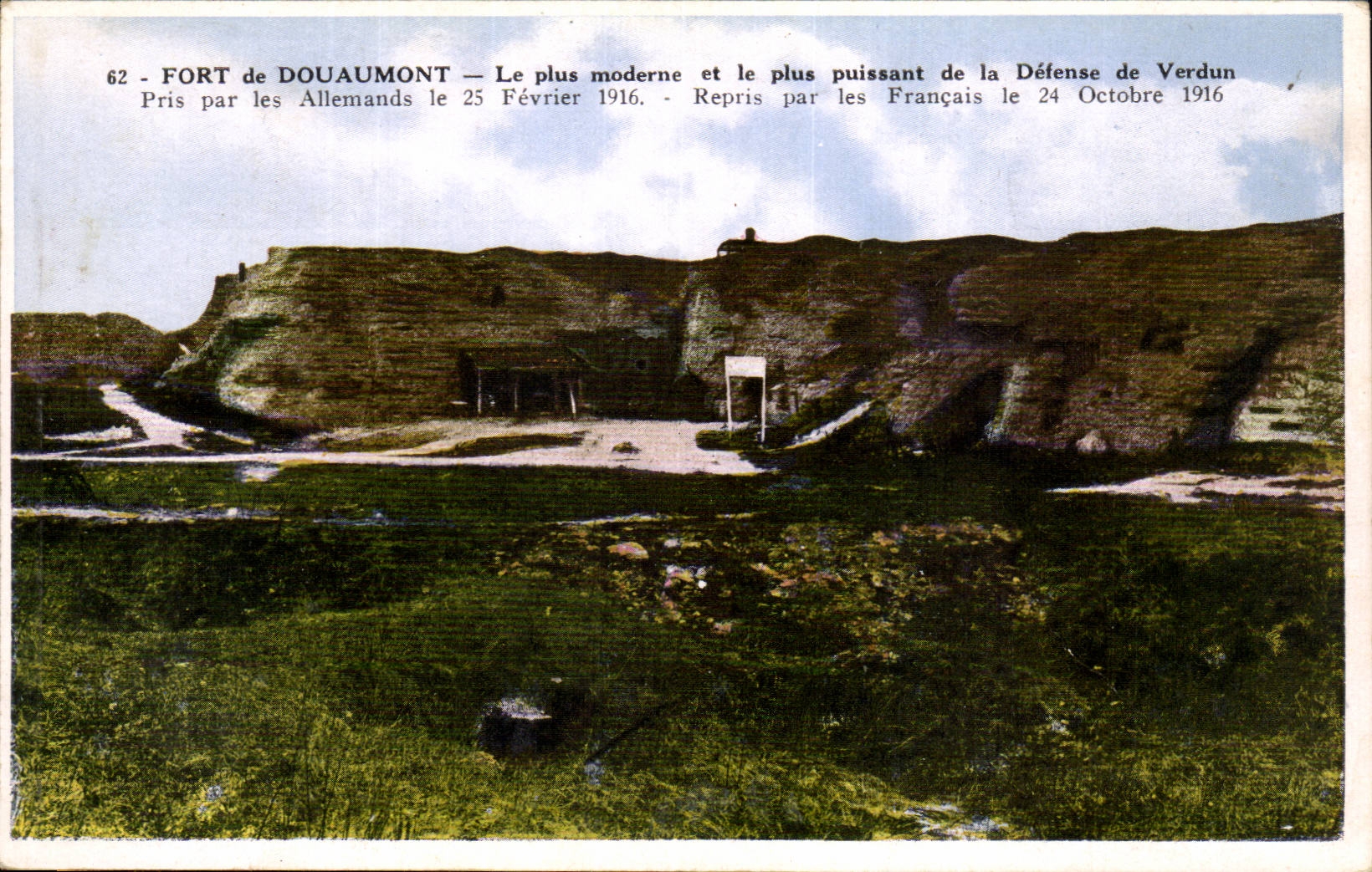 CPA Fort of Douaumont Militaria