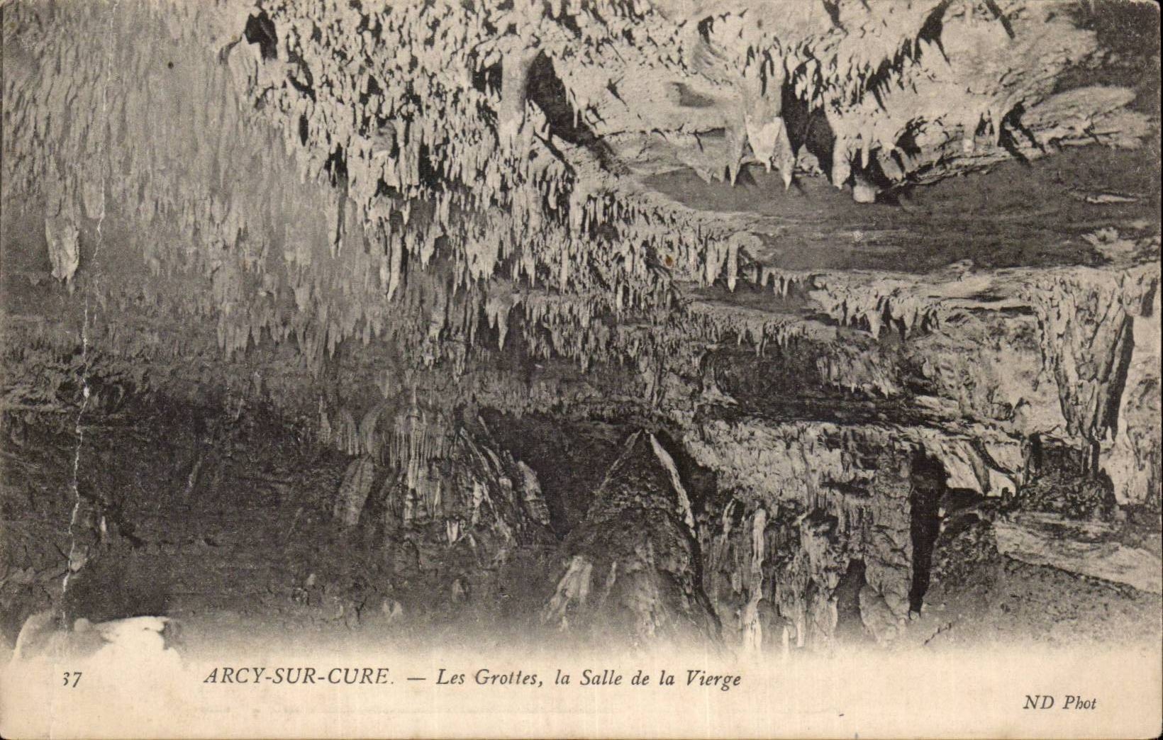 CPA Arcy on Cure caves the room of the virgin
