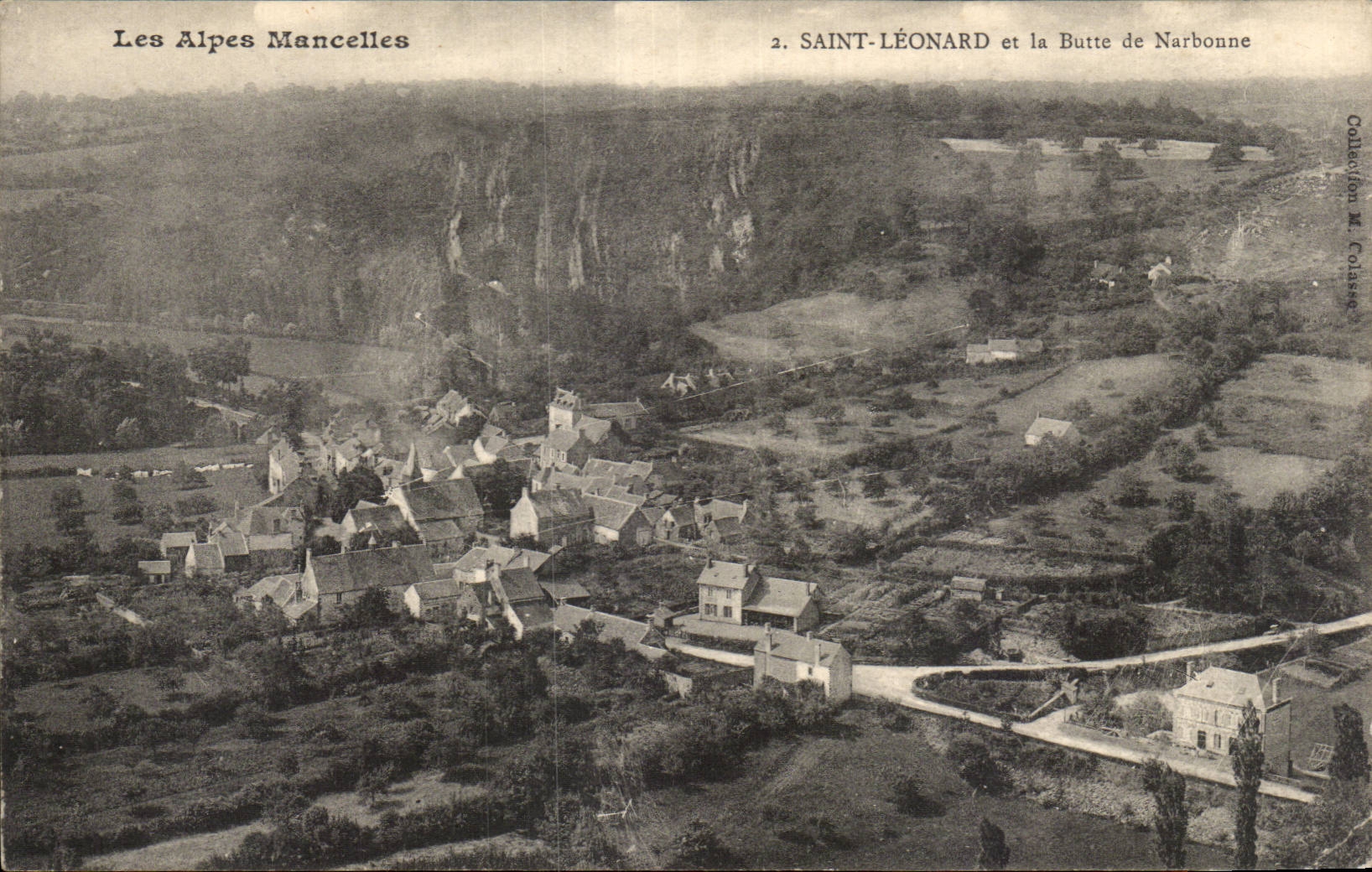 CPA Saint leonard et la butte de Narbonne