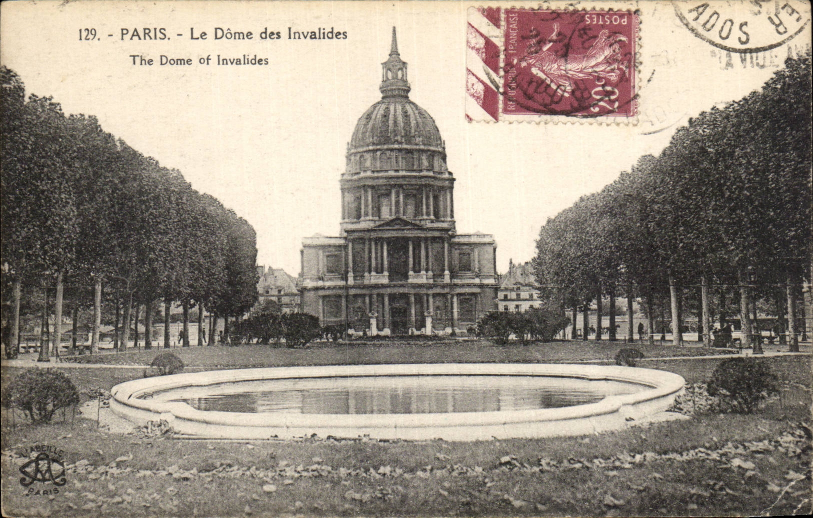 CPA Paris the Dome of Invalides