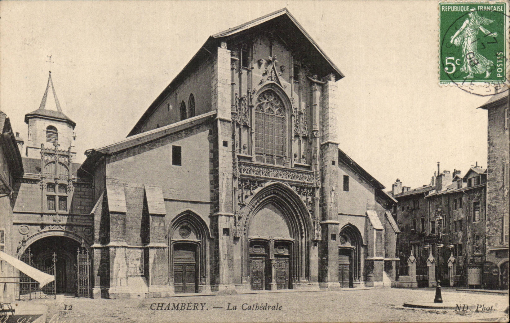 CPA Chambery the cathedral