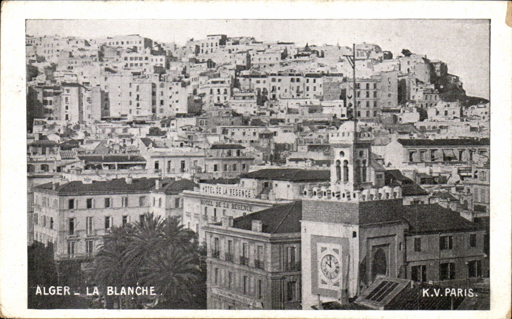 Algerien Algiers CPA das weisse