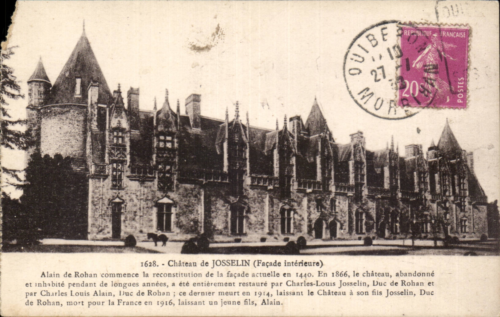 CPA Schloss von Josselin