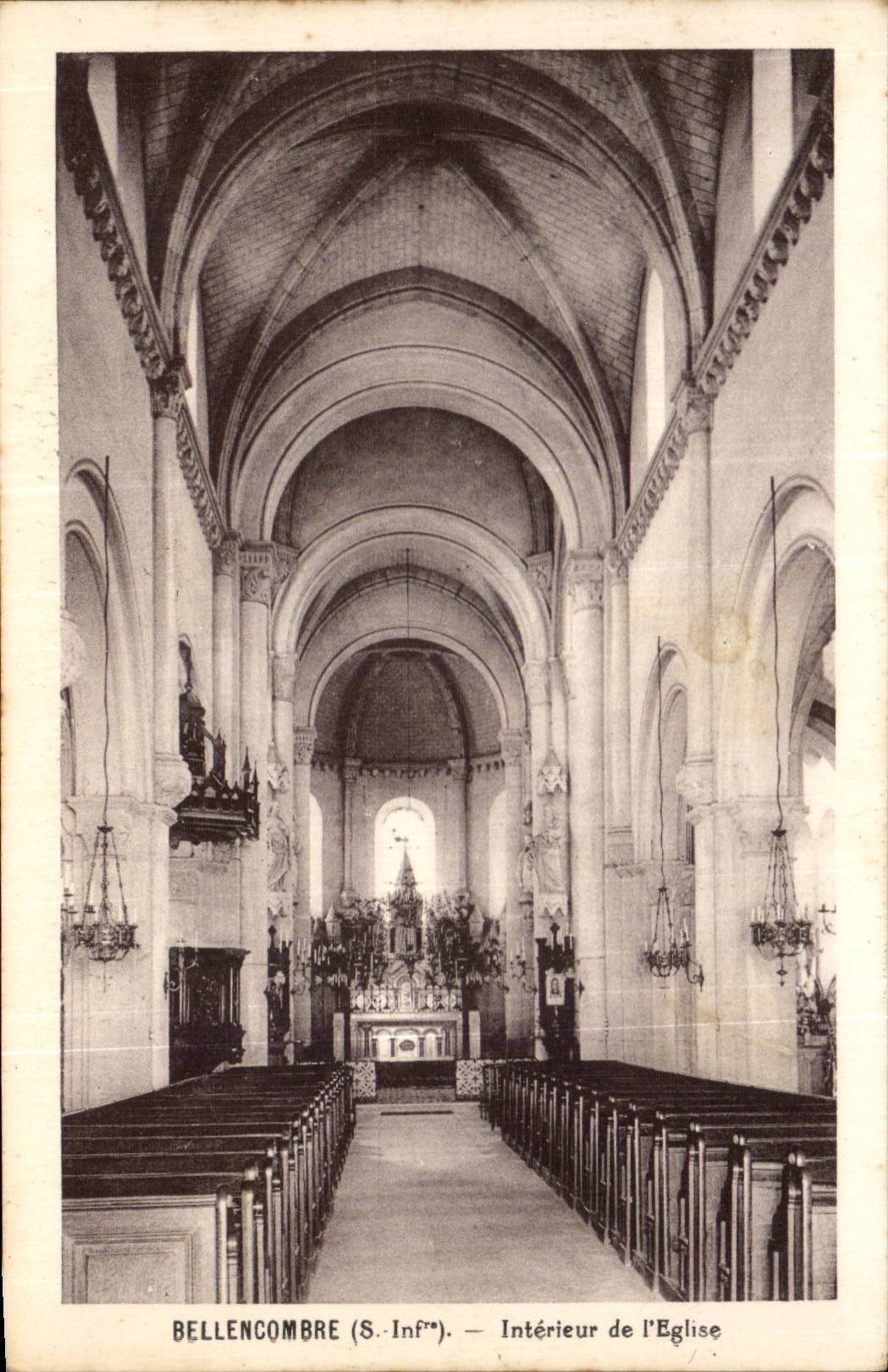 CPA Interior Bellencombre of the church