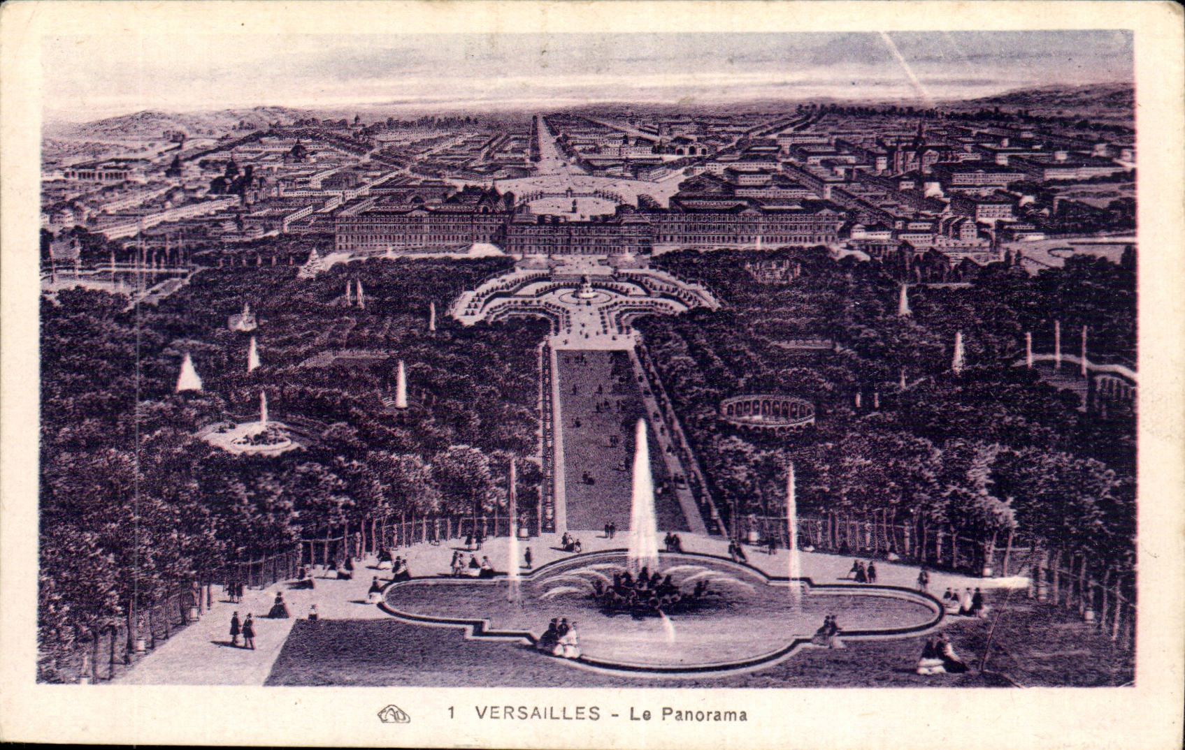 CPA Versailles the panorama