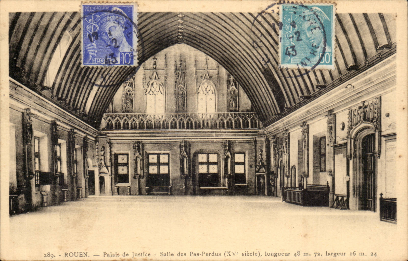 CPA Rouen Law courts Room of the lost steps