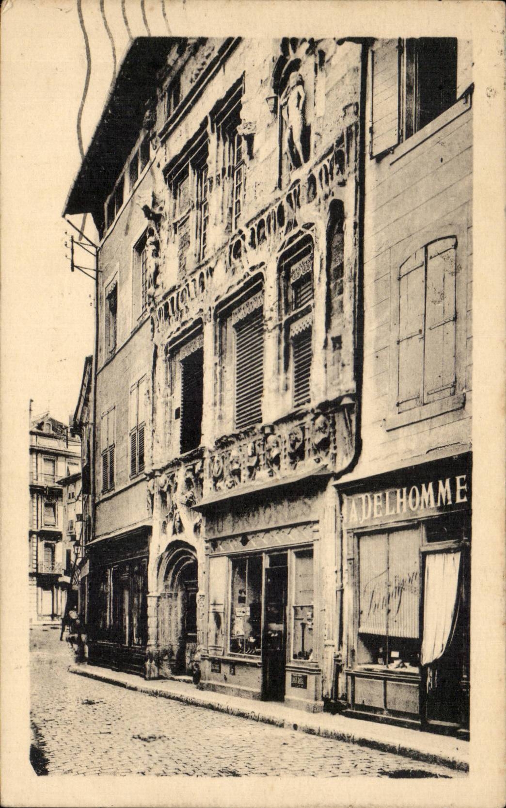 CPA Wertigkeit-Haus von 16 bekannt als Masion der Kopfe Bonaparte Napoleon