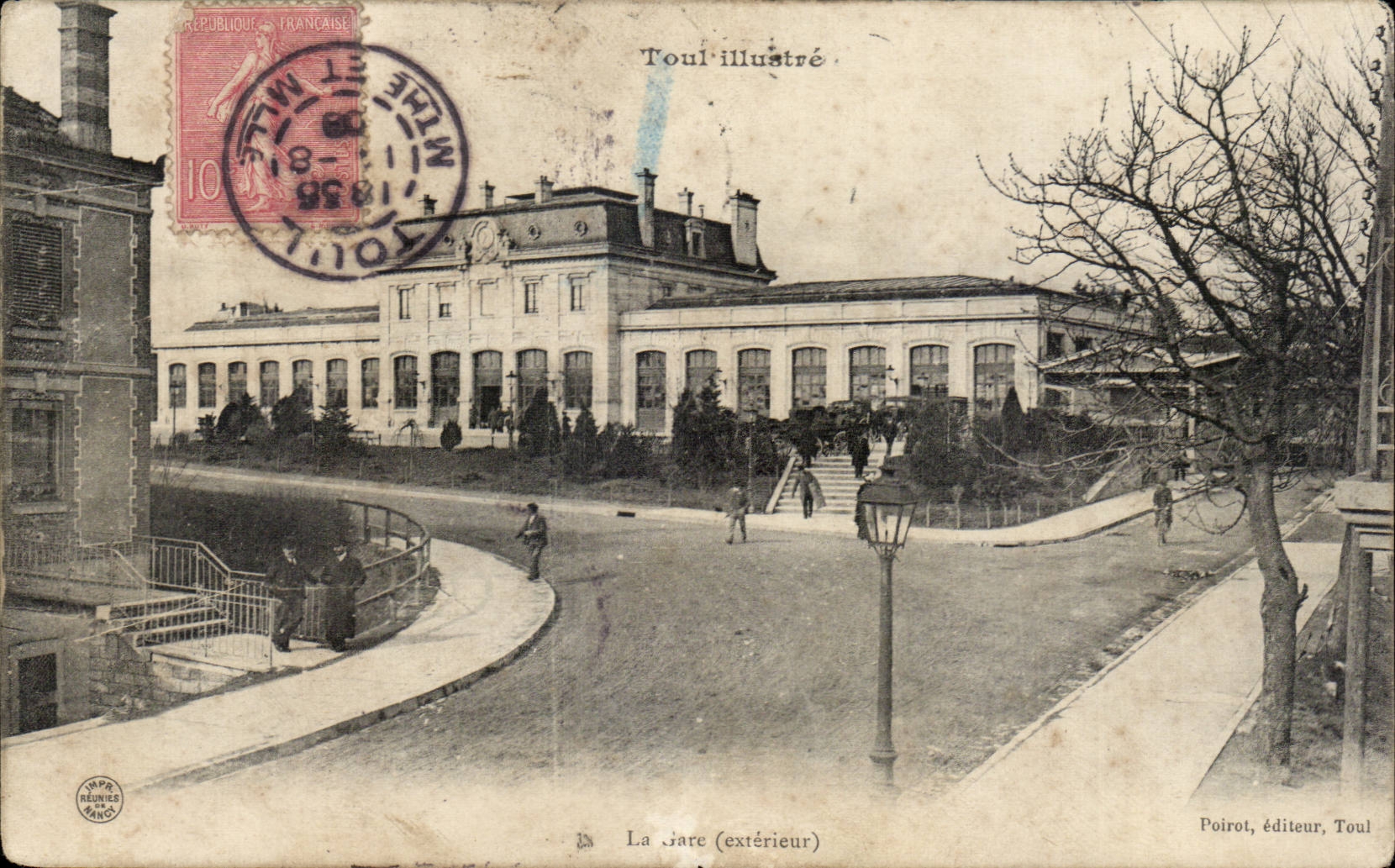 CPA Toul Bahnstation (External)