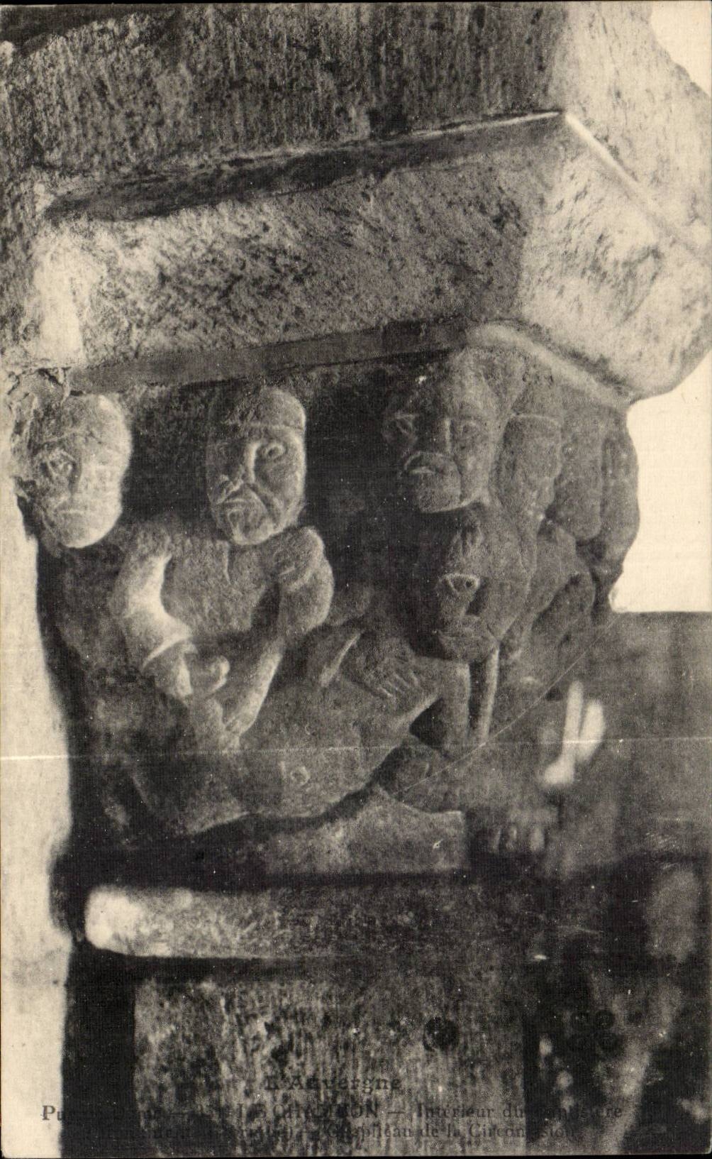 CPA Chambon the lake Baptistry