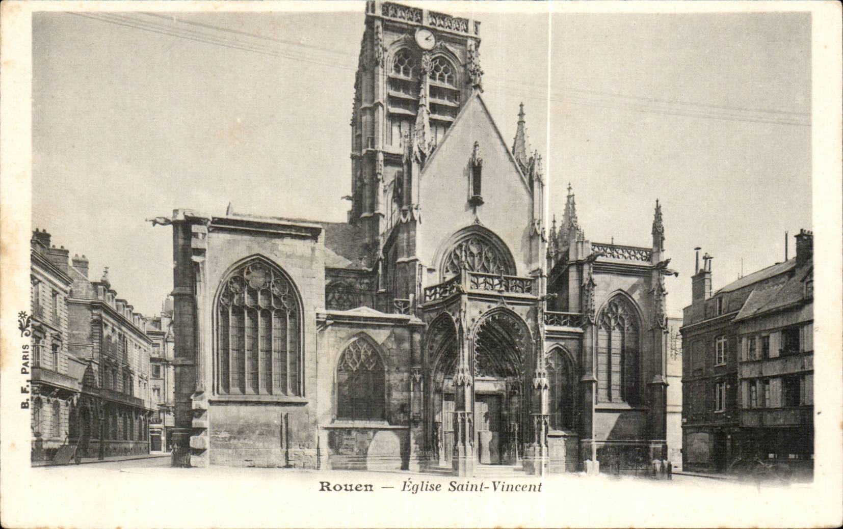 CPA Rouen Church Saint Vincent