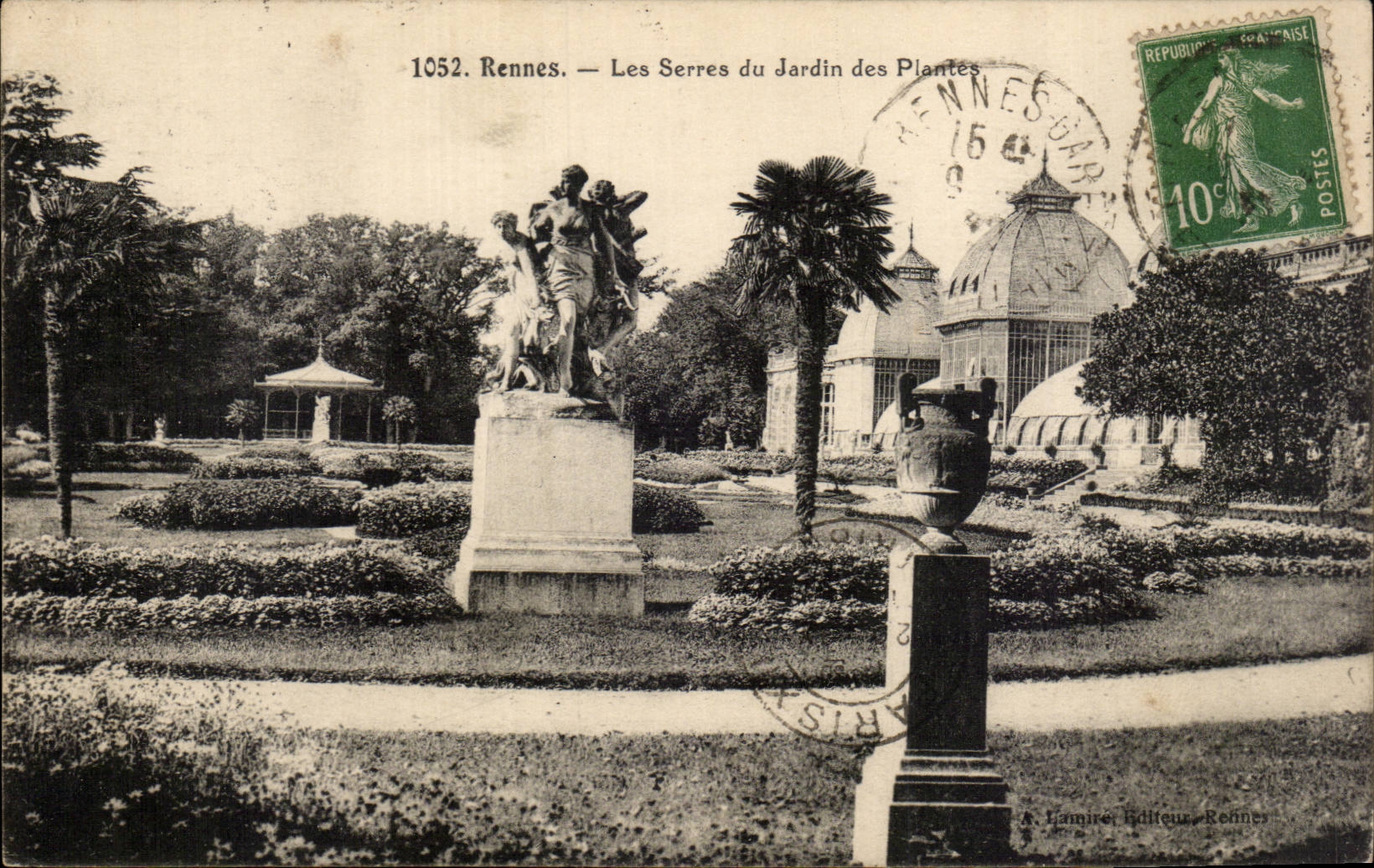 CPA Rennes Les serres du jardin des plantes