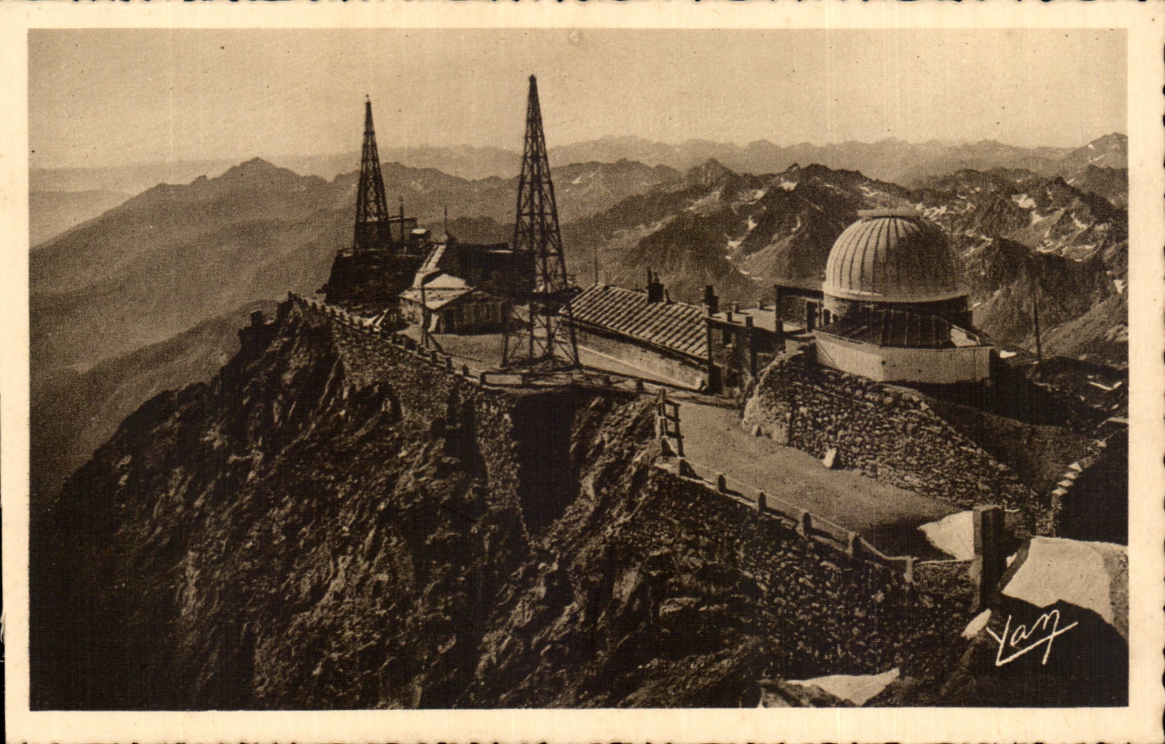 Kleine Seen CPA Spitze des Sudens von Bigorre das Observatorium