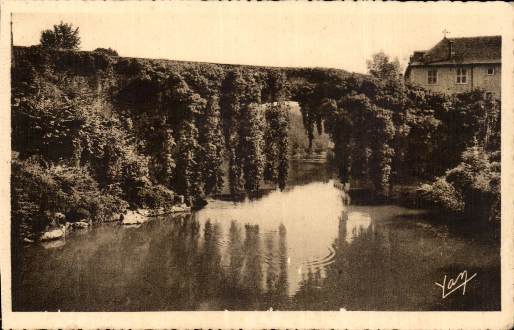 The Pyrenees CPA Betharram Old bridge on Gave