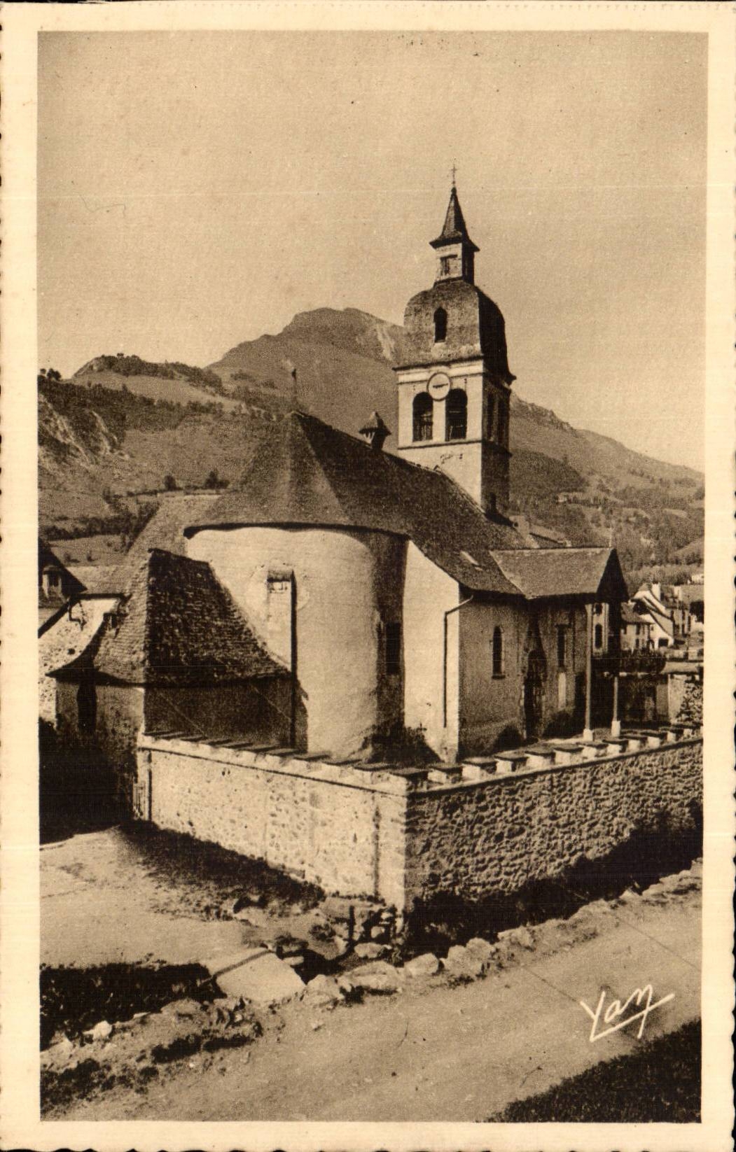 Arrens CPA alte Kirche