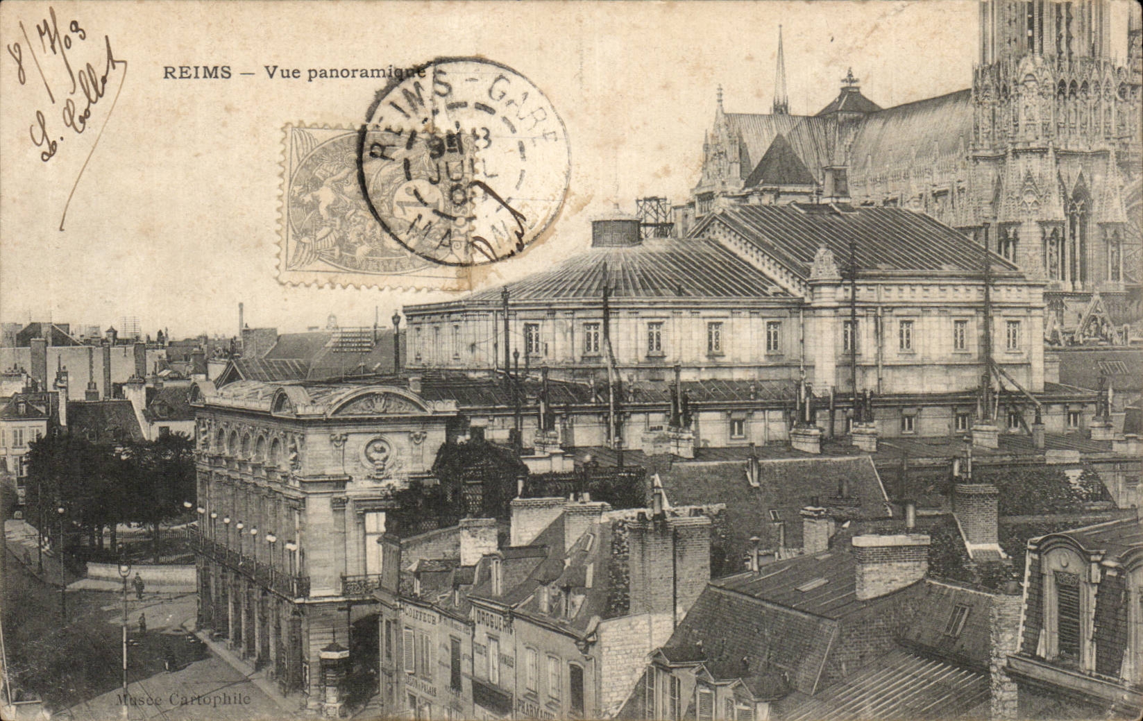 CPA Reims Panoramic View