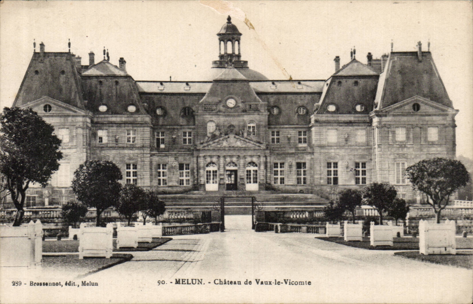 CPA Melun Castle of Be worth the Viscount