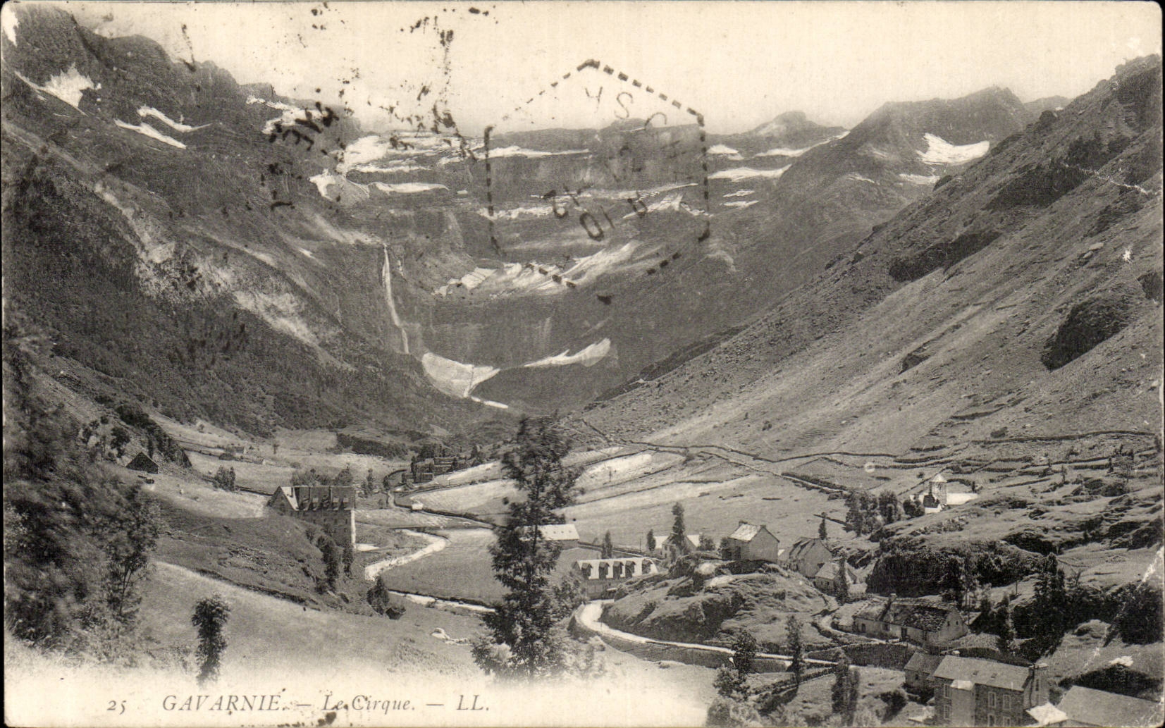 CPA Gavarnie the circus