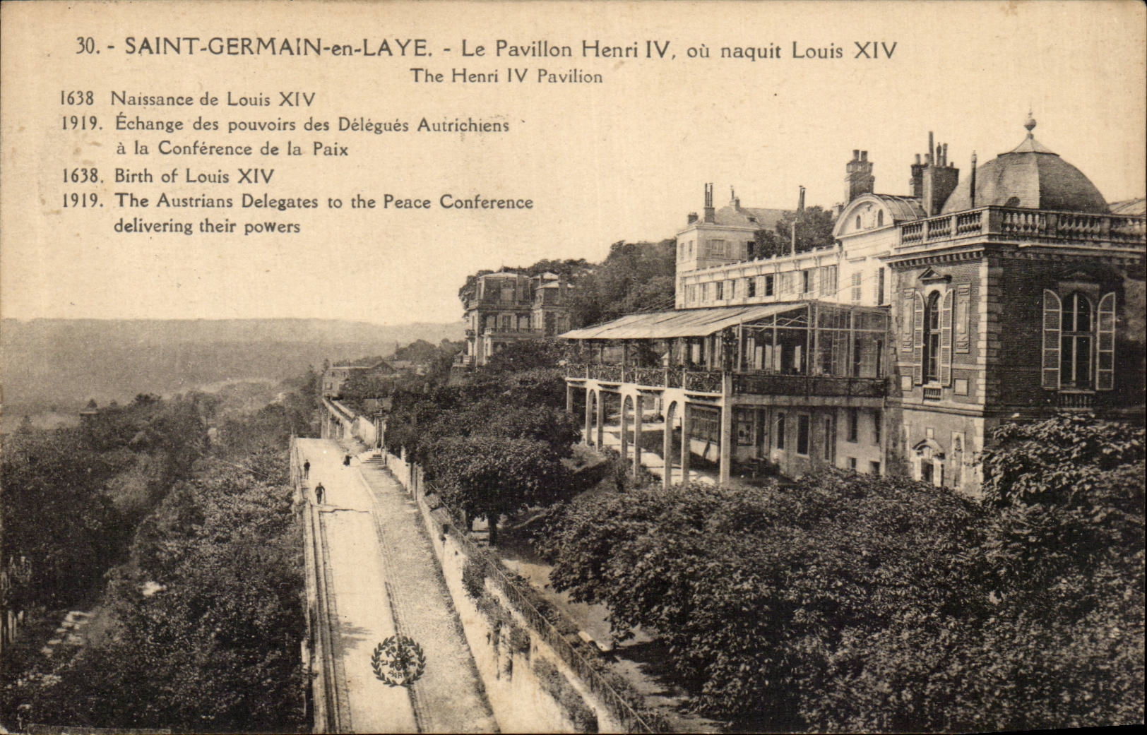 CPA Saint Germain im Bush-Hammer das Haus Henri IV oder war geborener Louis XIV