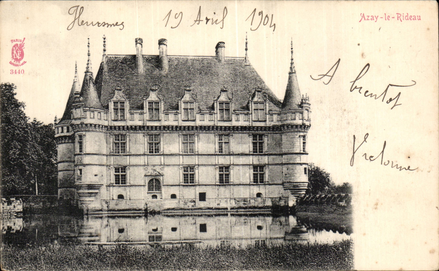 CPA Azay le Rideau