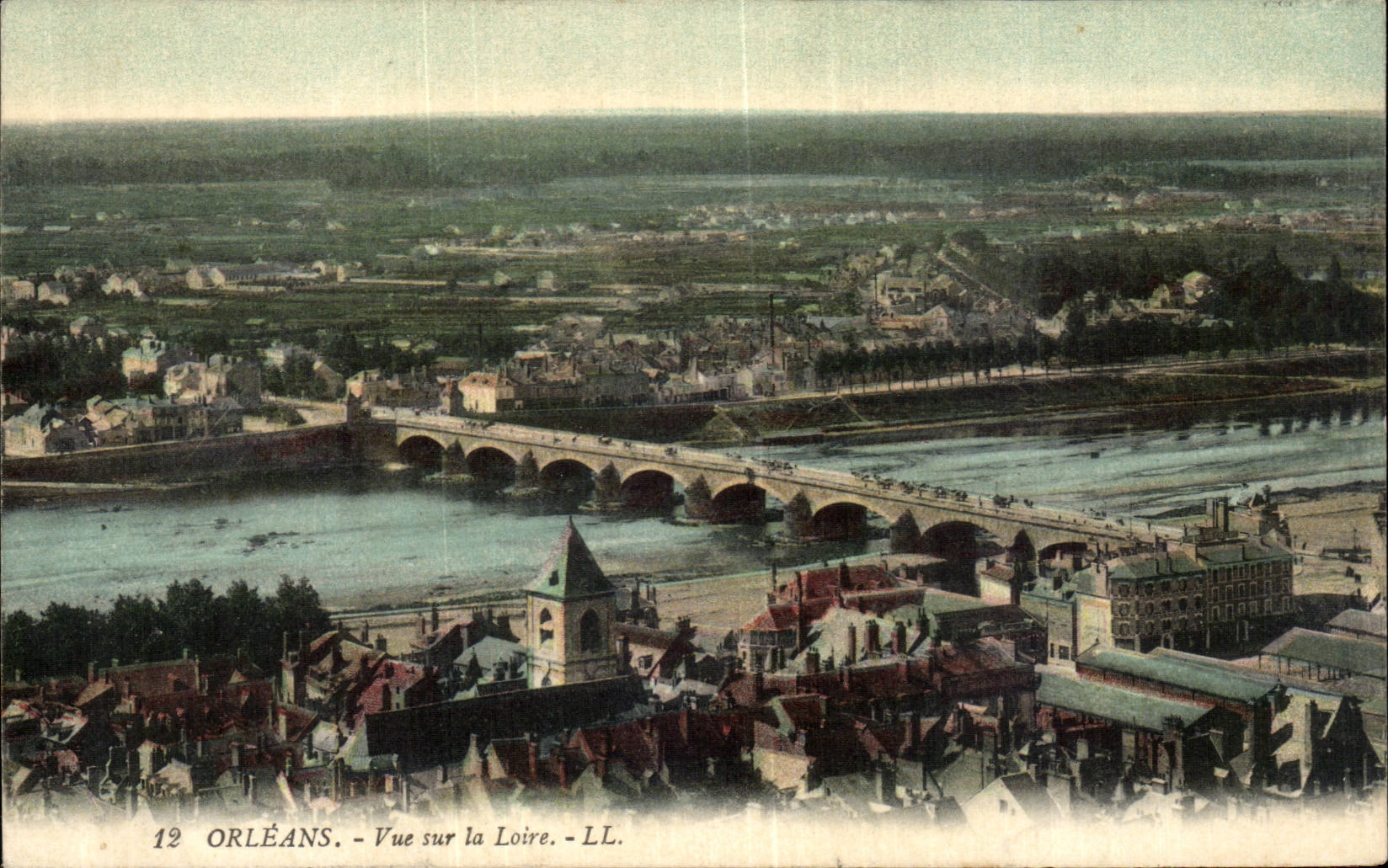 CPA Orleans Seen on the Loire