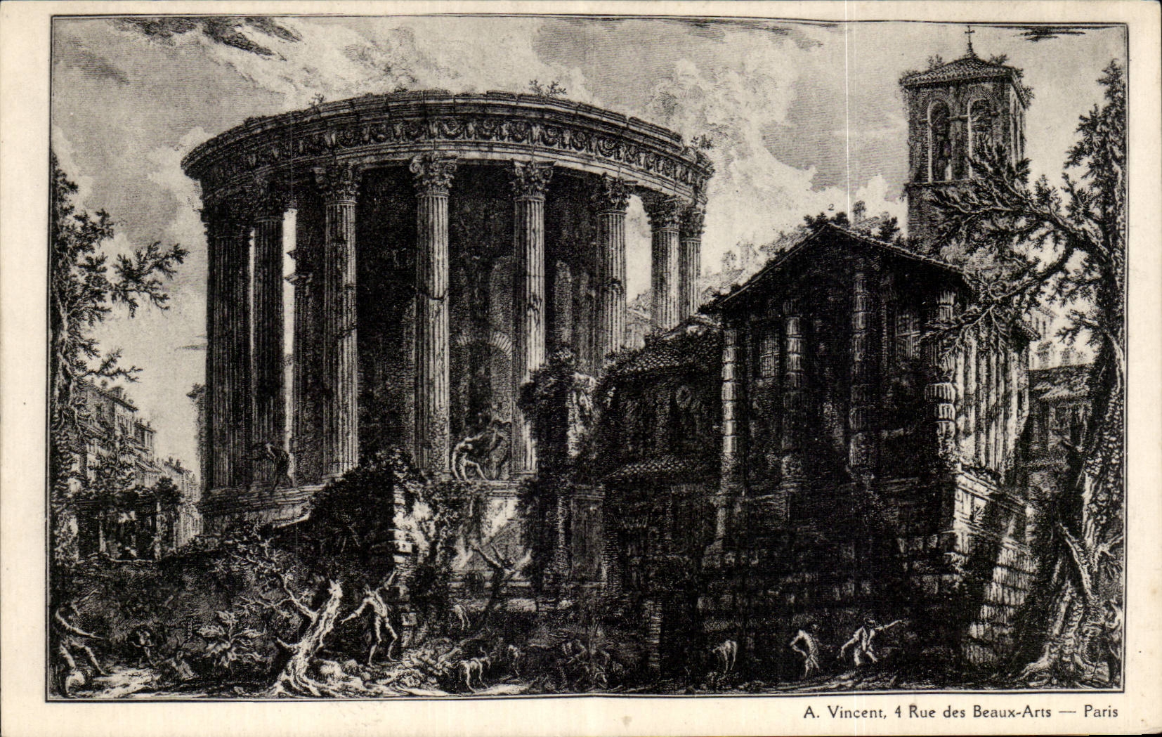 CPA Seen imaginary Antiquity