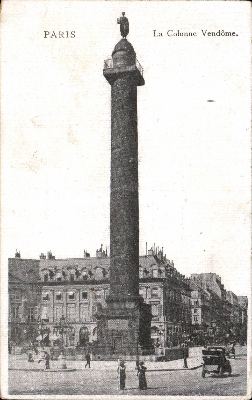 CPA Paris the column vendome