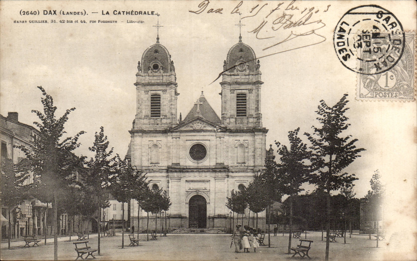 CPA Dax La cathedrale
