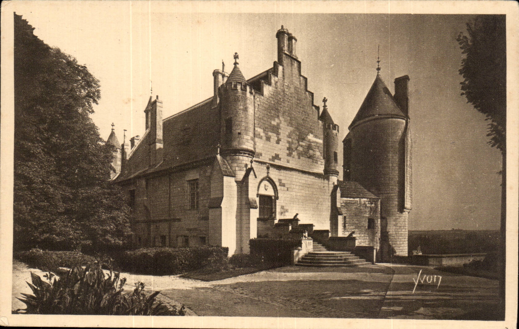 CPA Castle of Loaches the home of the king