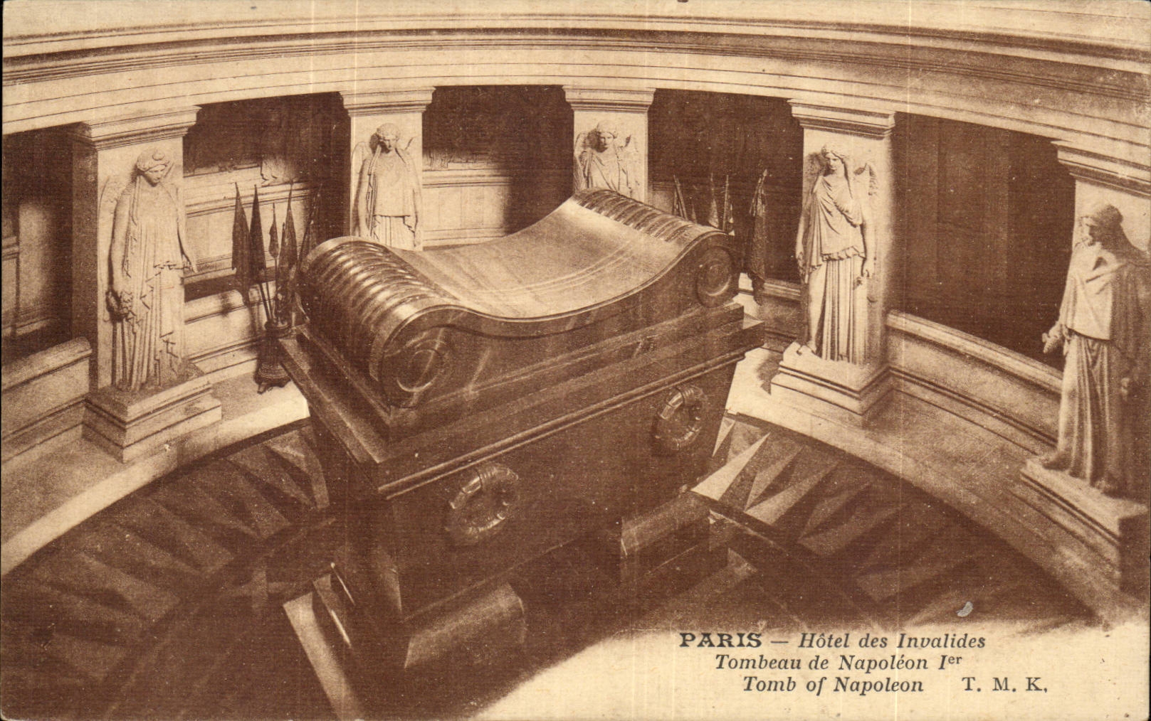 CPA Paris Hotel of Invalides the Tomb of Napoleon 1st