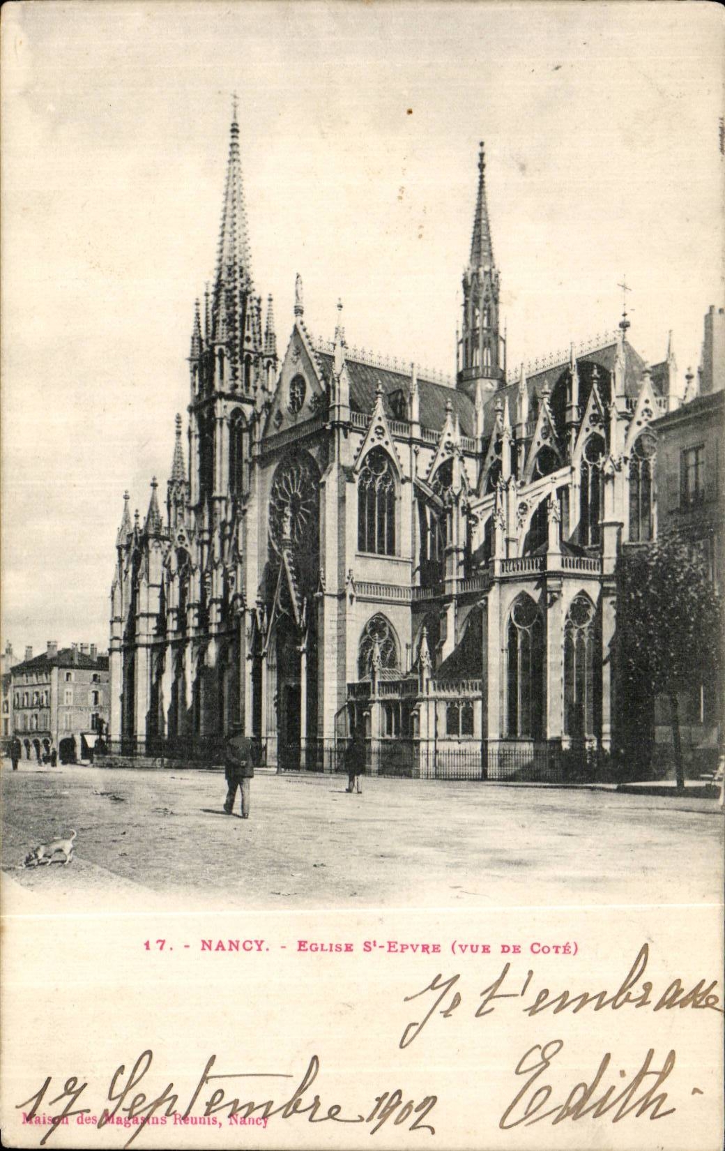 CPA Nancy Eglise St Epvre 
