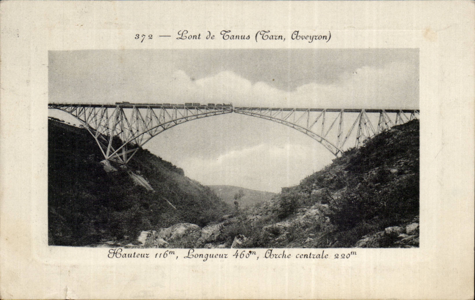 CPA Bridge of Tanus (Tarn Aveyron)