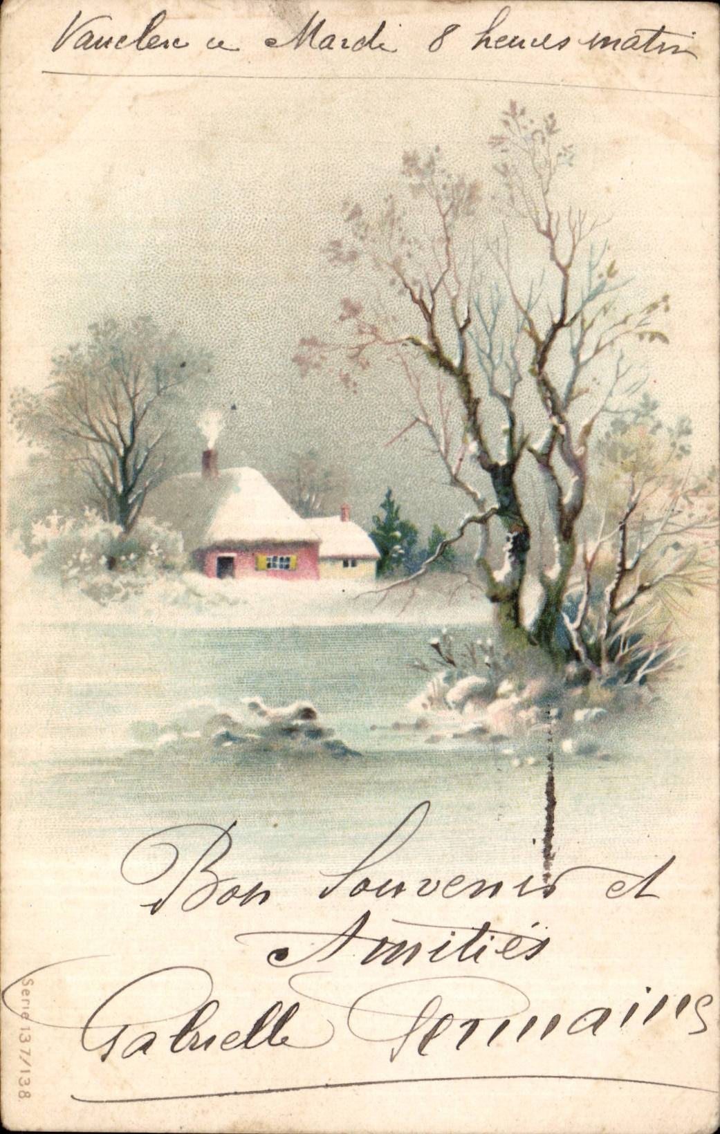 CPA Fantasy Landscape under snow