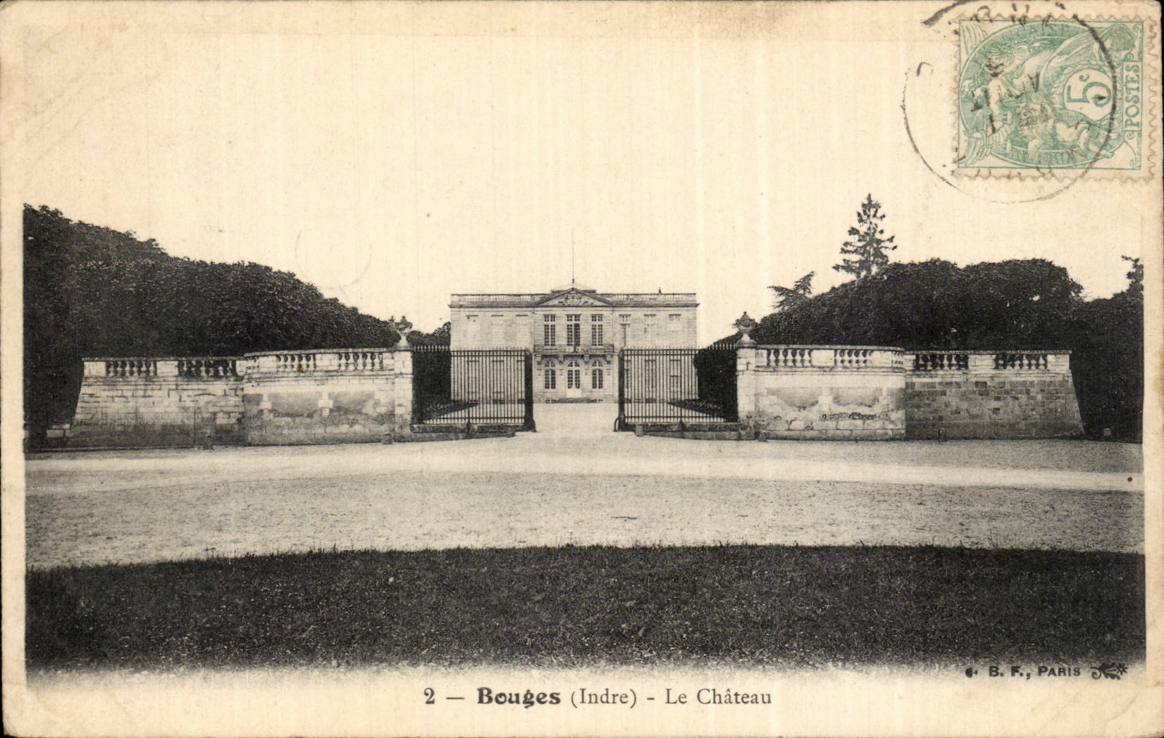 CPA baucht das Schloss aus