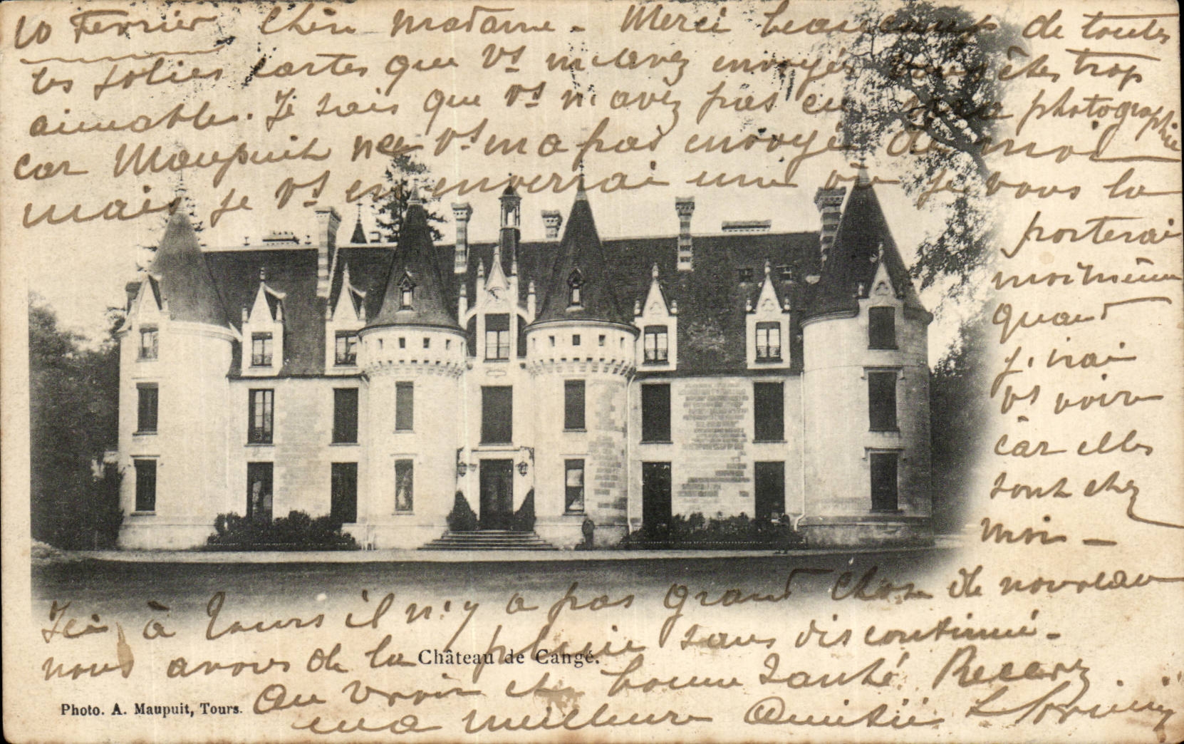 CPA Chateau de Cange