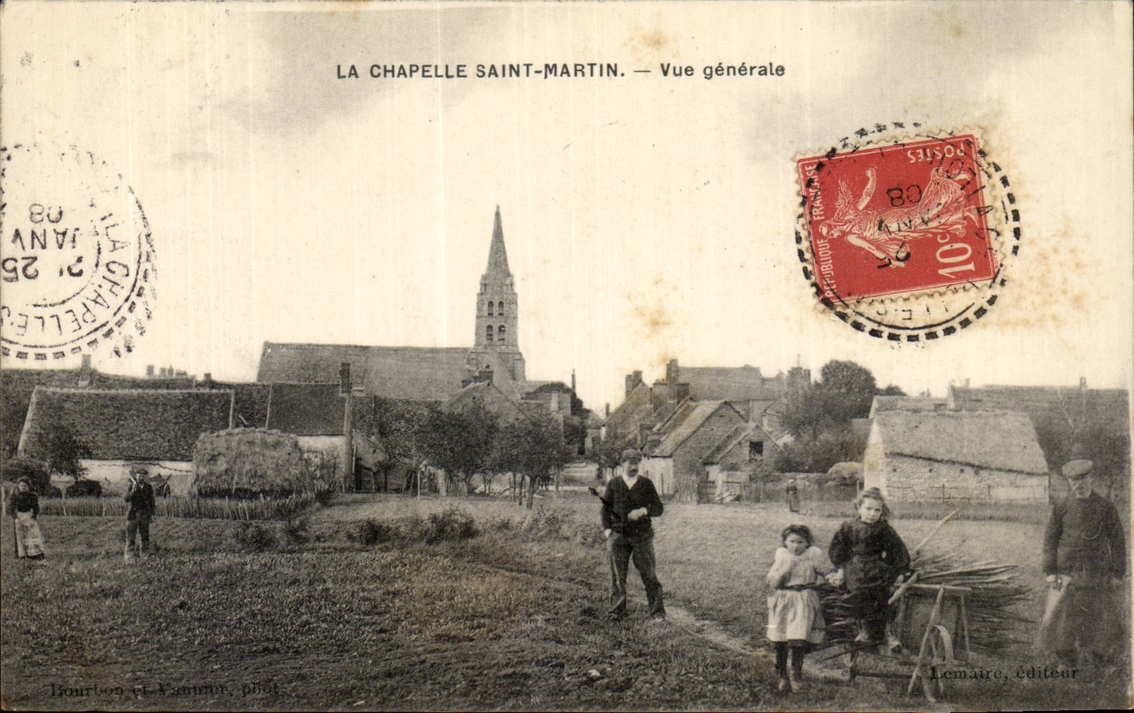 CPA La Chapelle Saint Martin Vue generale