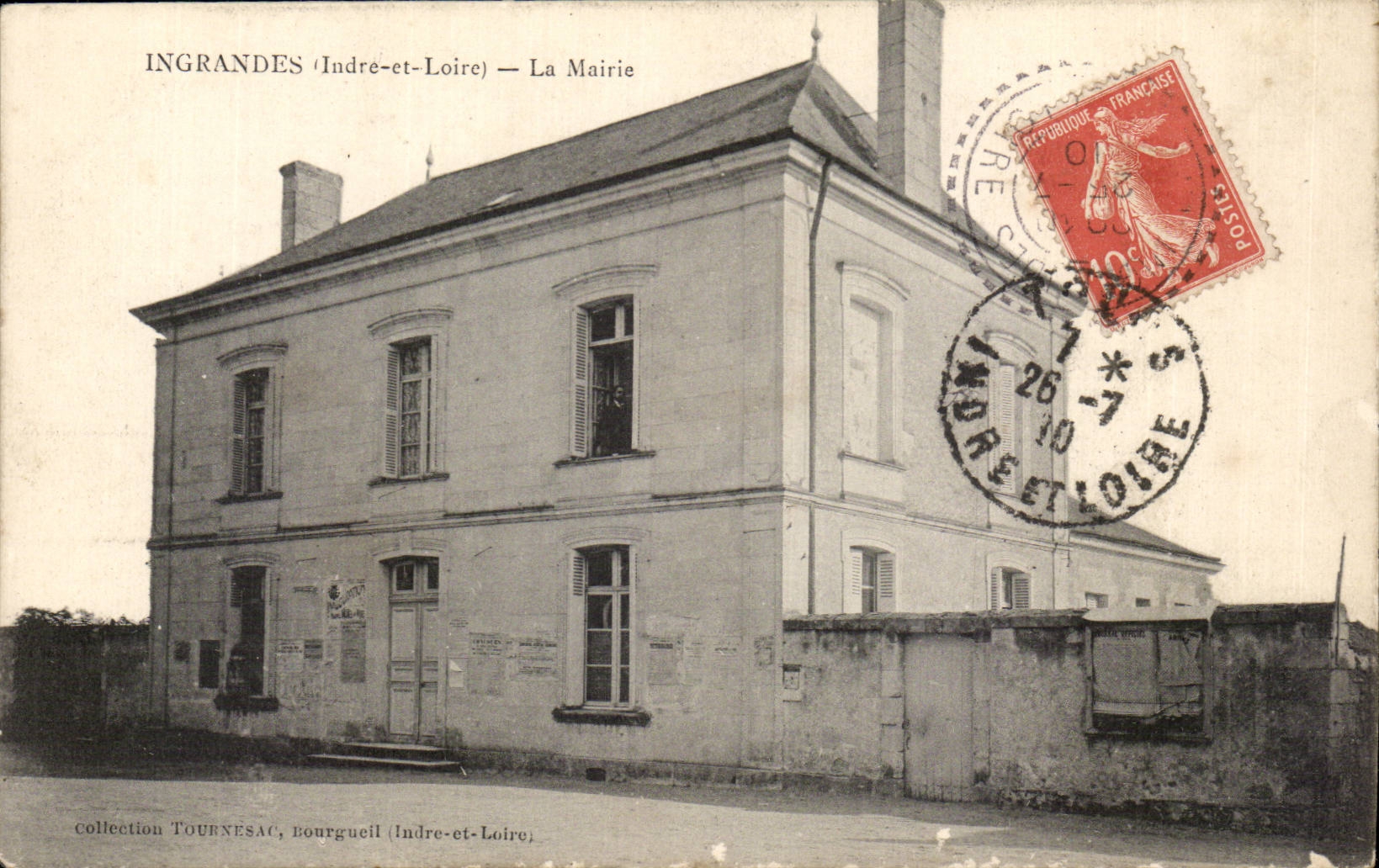 CPA Ingranges La mairie