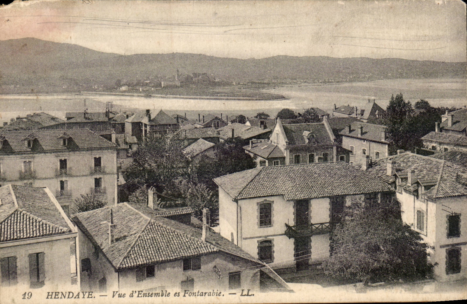 CPA Hendaye Overall picture be Fontarabie