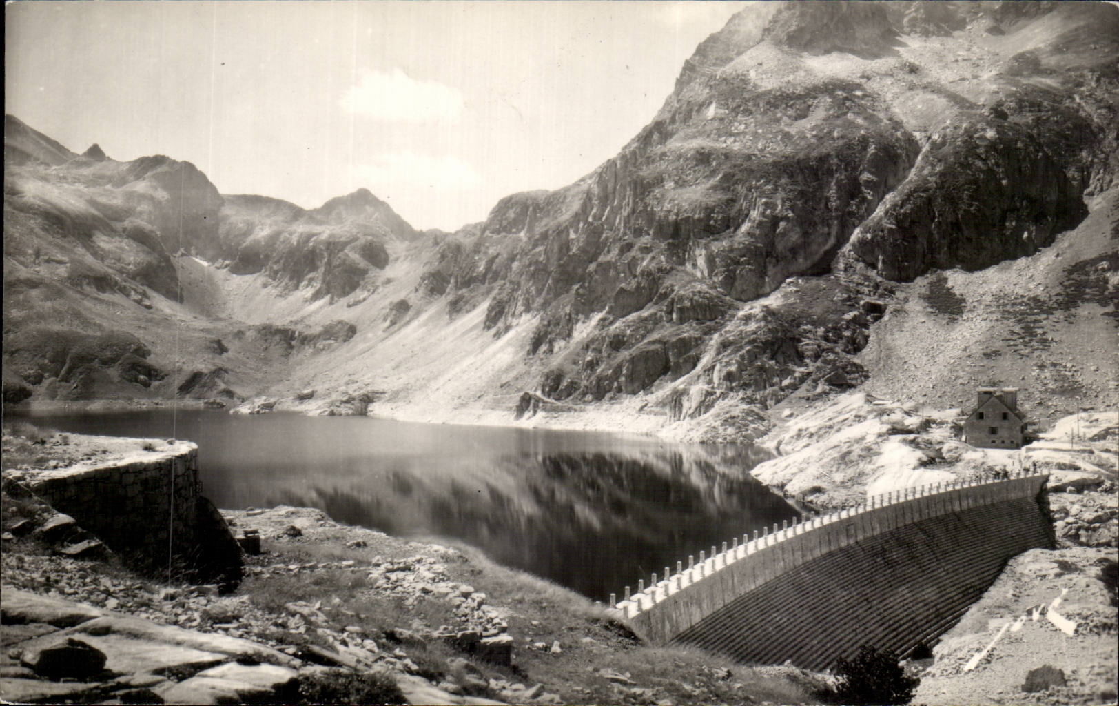 CPSM Valley of ossau the Lake Artouste and its stopping
