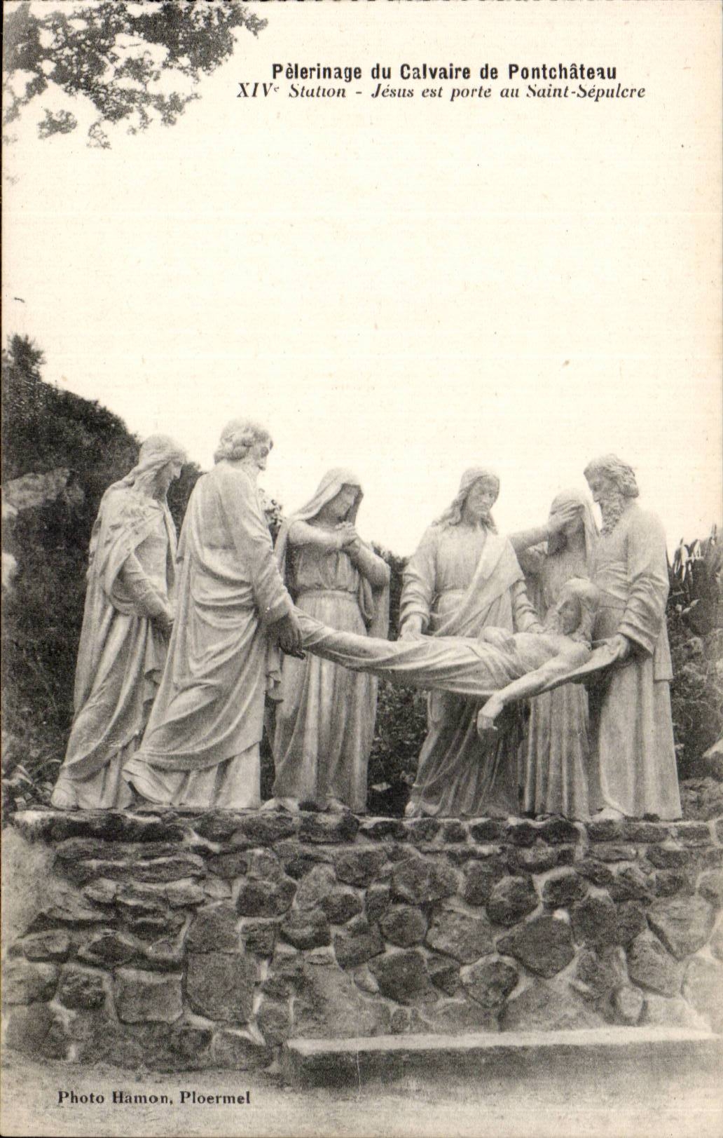 CPA Pelerinage of the martyrdom of Pontchateau Jesus is door with Saint the Sepulchre