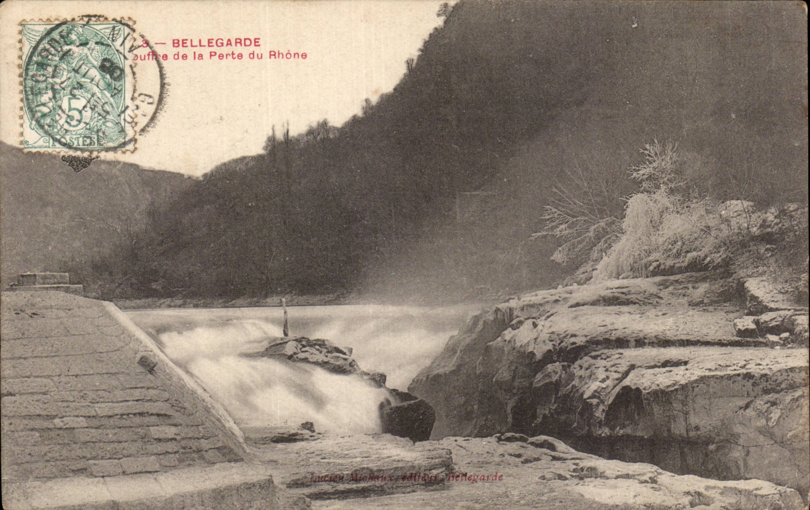 CPA Bellegarde Pit of the loss of the Rhone