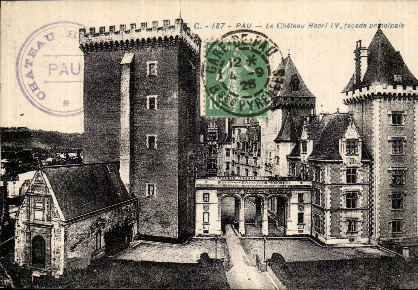 CPA Pau Castle of Henri IV