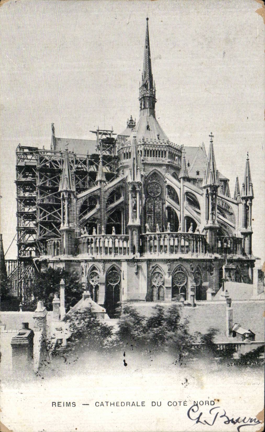 CPA Reims Cathedral of the Northern Dimension